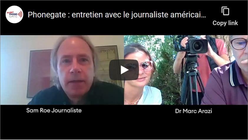 Entretien entre le journaliste Sam Roe (Prix Pulitzer) et le Dr Marc Arazi