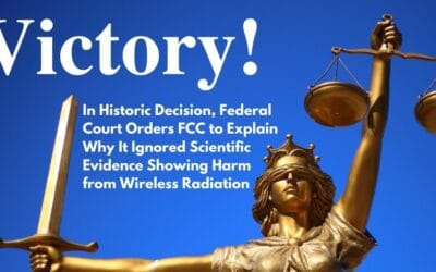[Press Release] U.S. court orders FCC to explain standards meant to protect health of cell phone users
