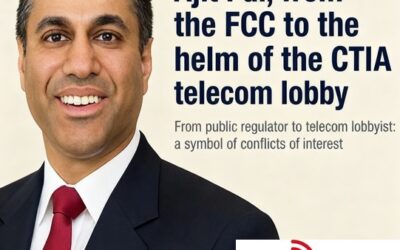 FCC Ajit Pai heads telecoms lobby CTIA