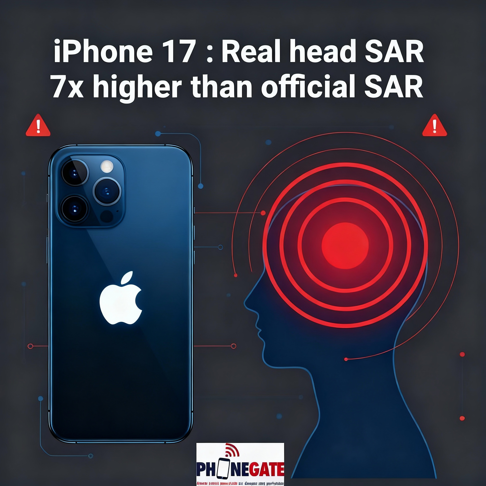 iPhone 17: Real exposure head 7 times higher than Apple’s official SAR