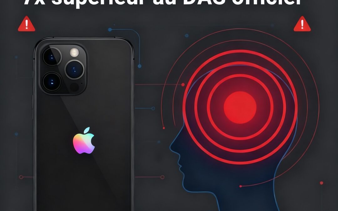 iPhone 17 : exposition réelle tête 7 fois supérieure au DAS officiel d’Apple