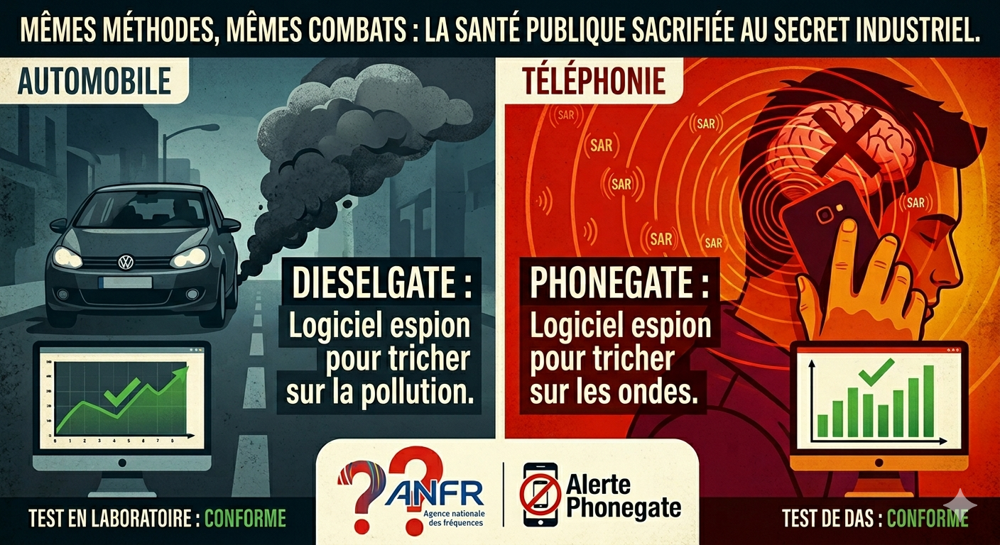 Alerte Phonegate saisit à nouveau la CADA face au silence de l’ANFR